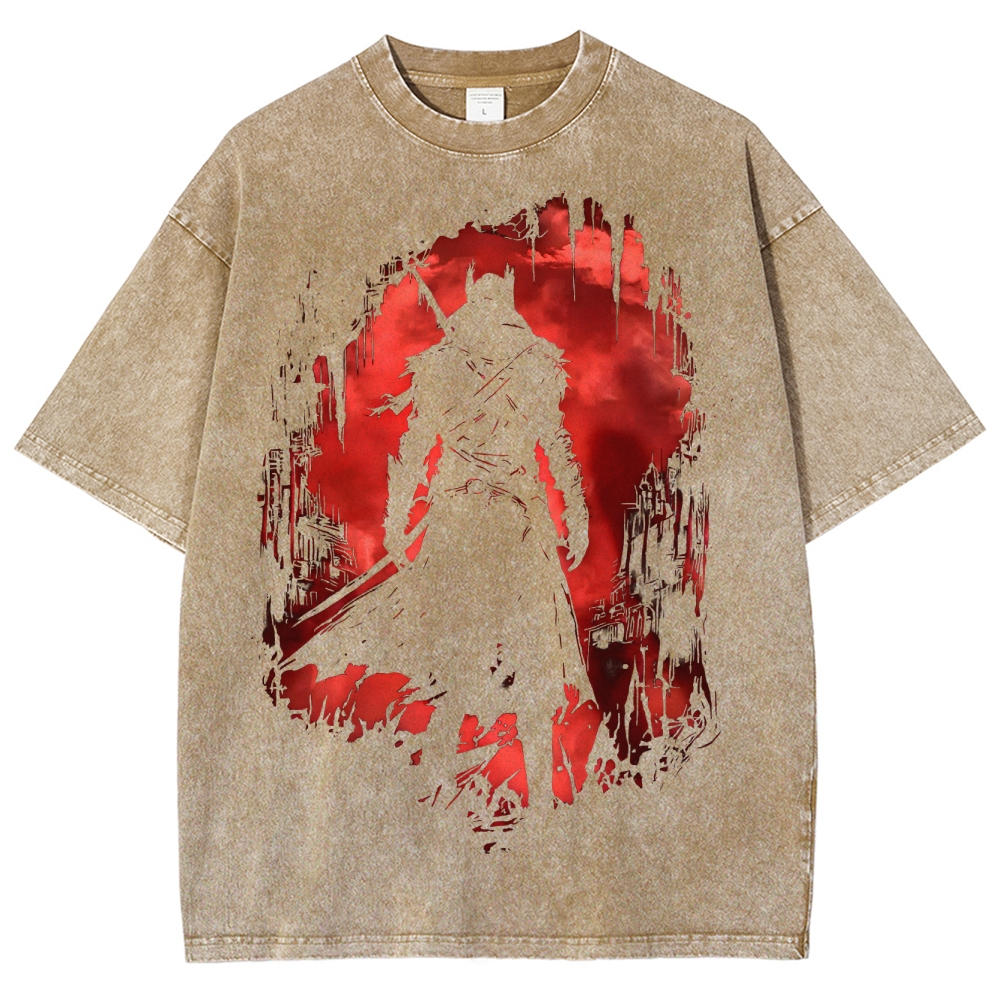 Blood BorneUnisex Fit Washed T-Shirt 2506021550