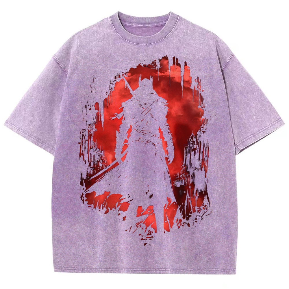 Blood BorneUnisex Fit Washed T-Shirt 2506021550