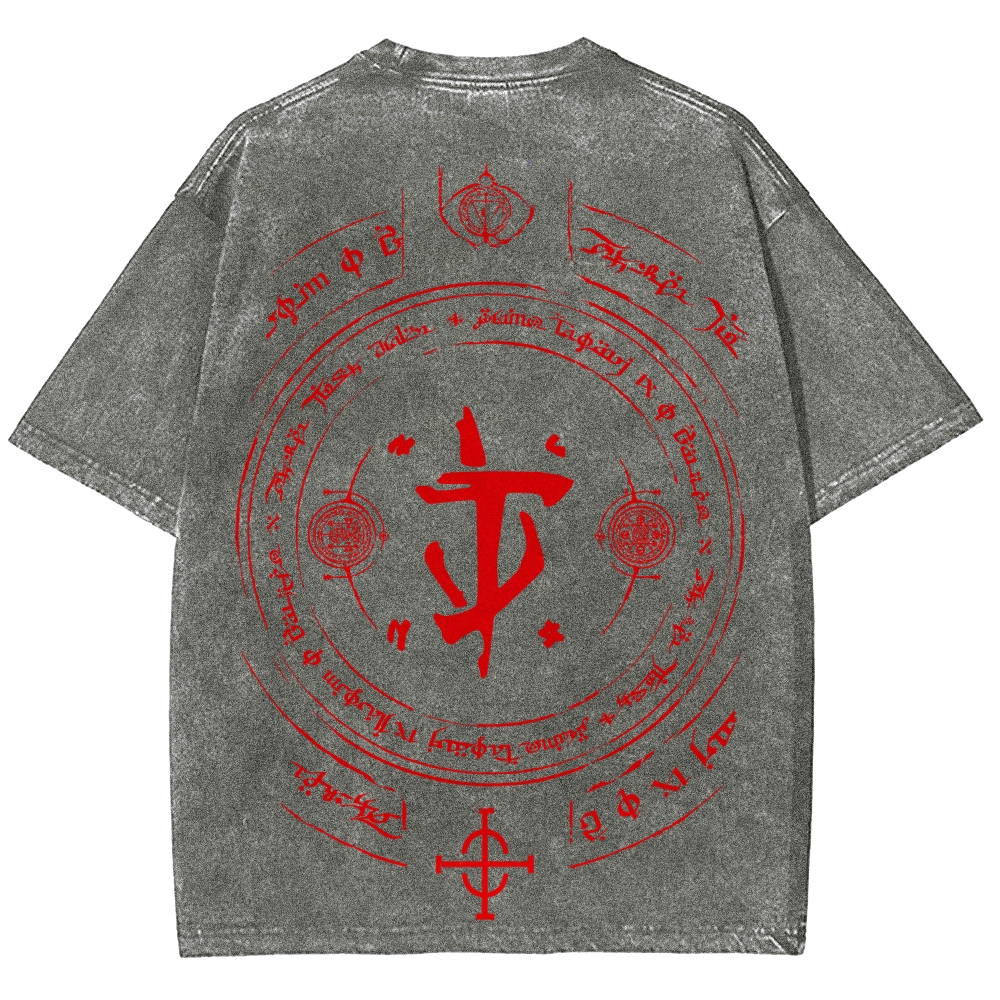 DOOM Unisex Fit Washed T-Shirt 2506023190