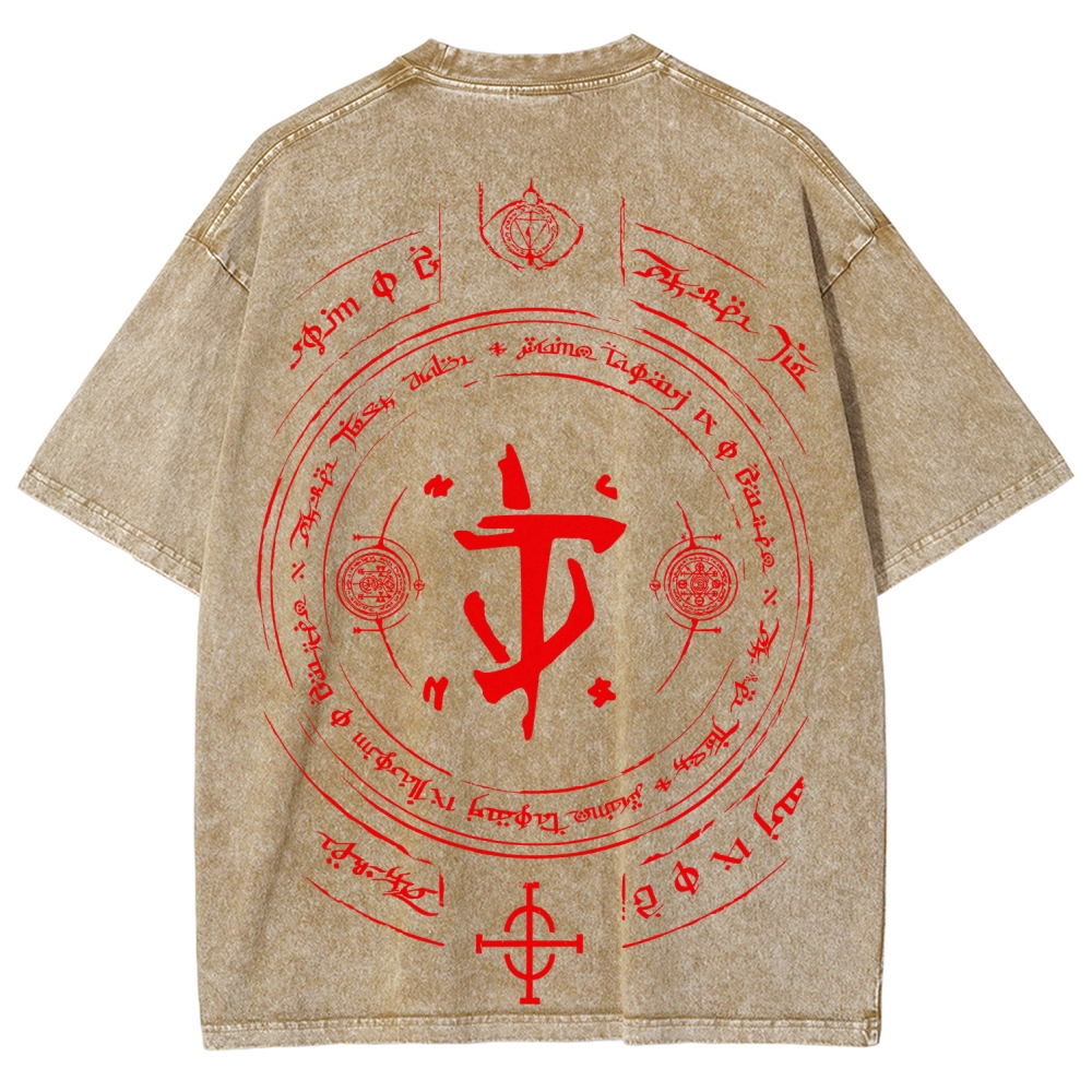 DOOM Unisex Fit Washed T-Shirt 2506023190