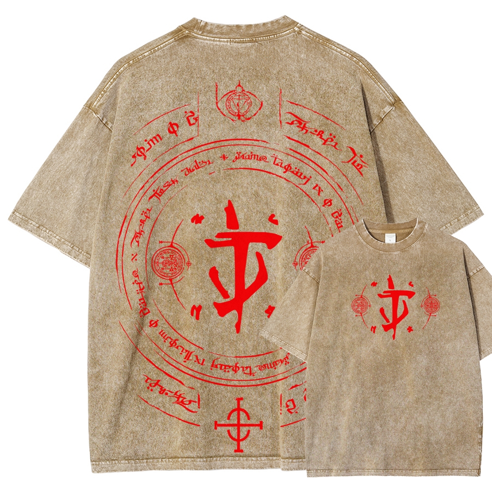 DOOM Unisex Fit Washed T-Shirt 2506023190
