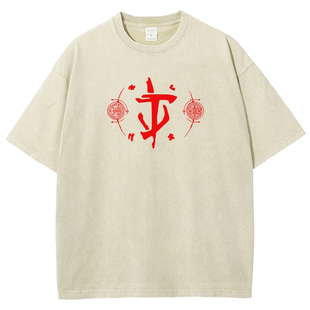 DOOM Unisex Fit Washed T-Shirt 2506023190