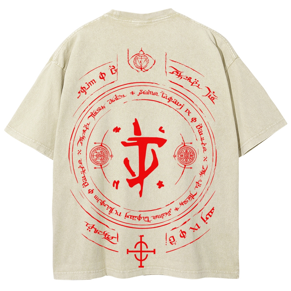 DOOM Unisex Fit Washed T-Shirt 2506023190