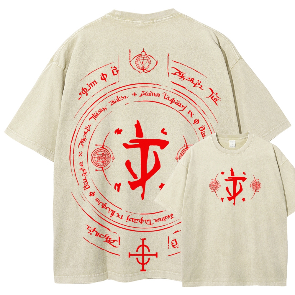 DOOM Unisex Fit Washed T-Shirt 2506023190