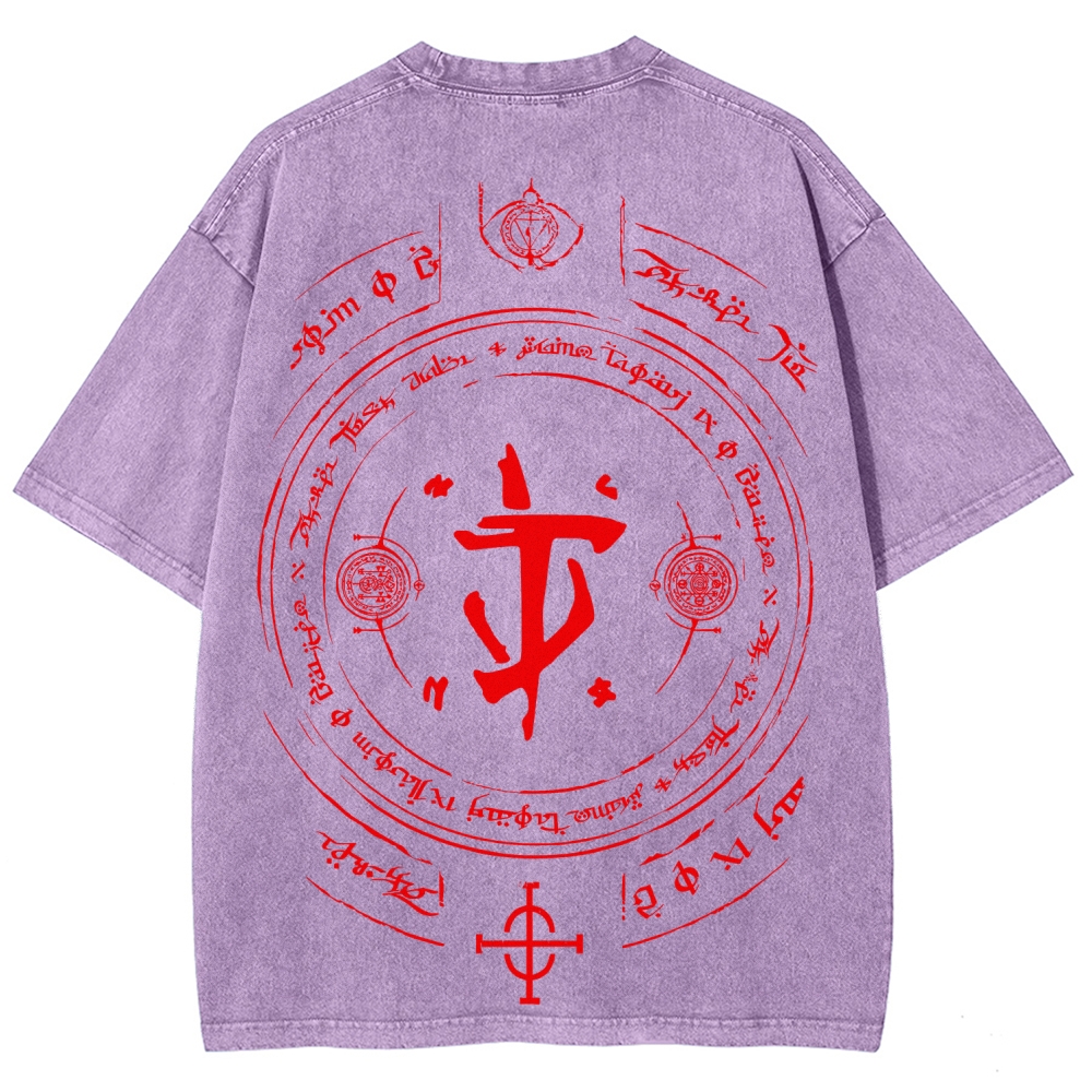 DOOM Unisex Fit Washed T-Shirt 2506023190