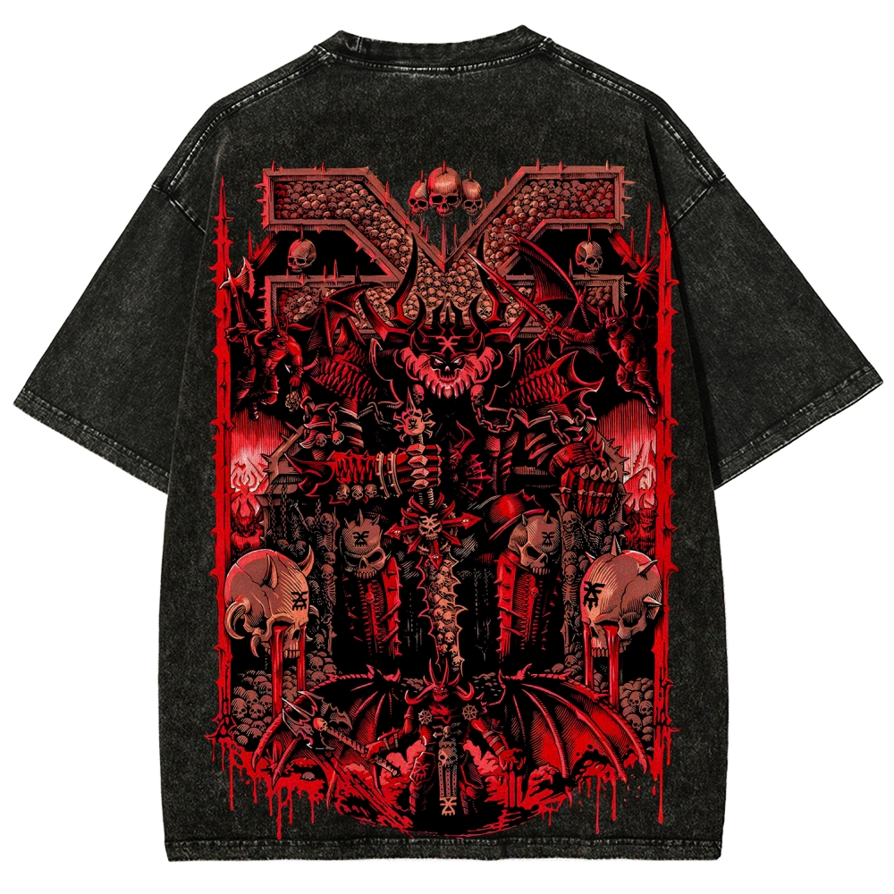 DOOM Unisex Fit Washed T-Shirt 2506023198