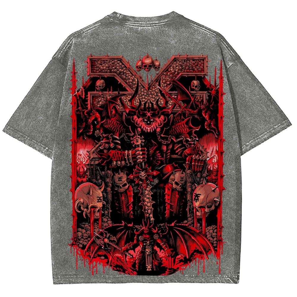 DOOM Unisex Fit Washed T-Shirt 2506023198