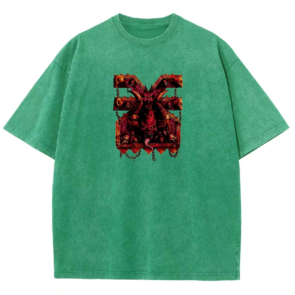 DOOM Unisex Fit Washed T-Shirt 2506023198