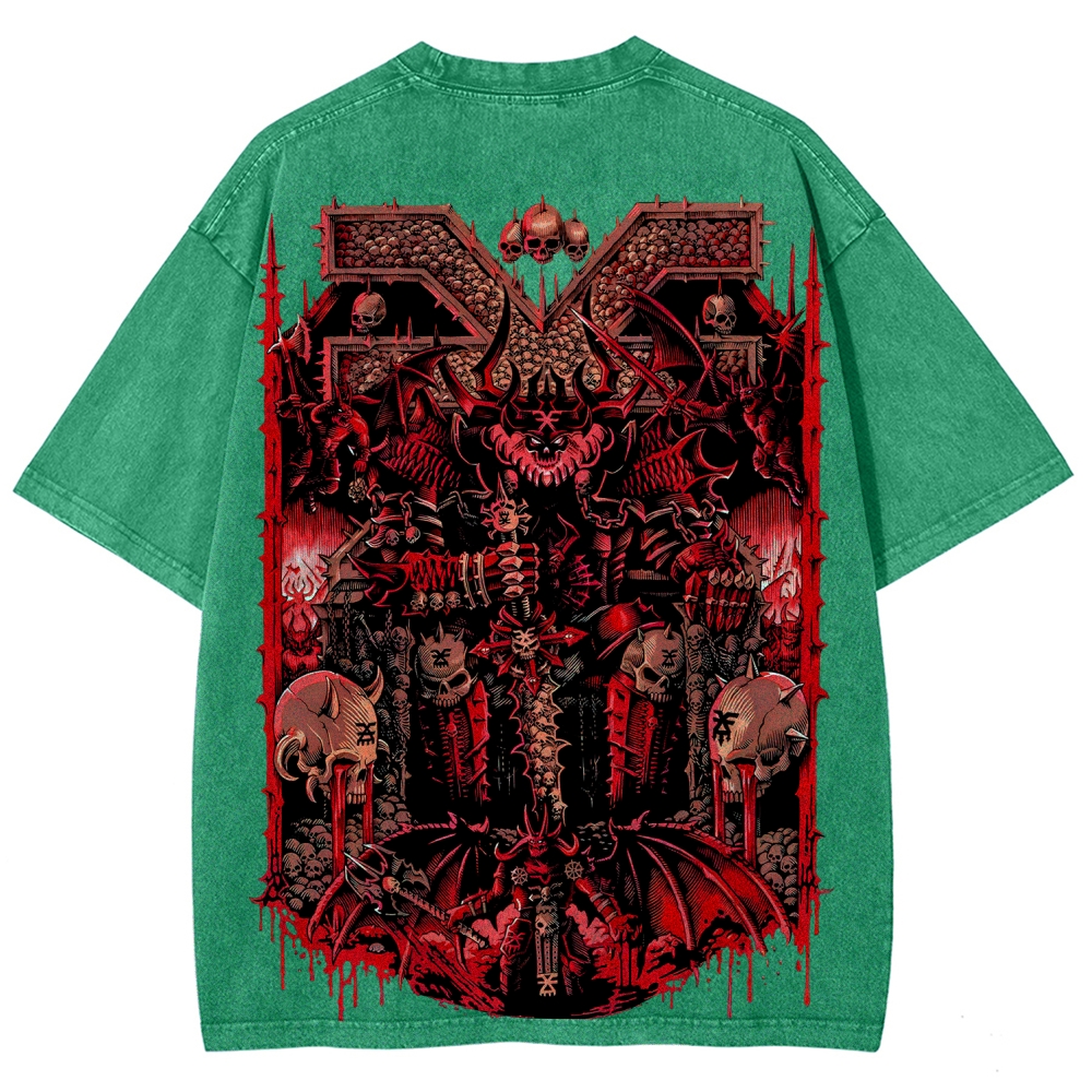 DOOM Unisex Fit Washed T-Shirt 2506023198