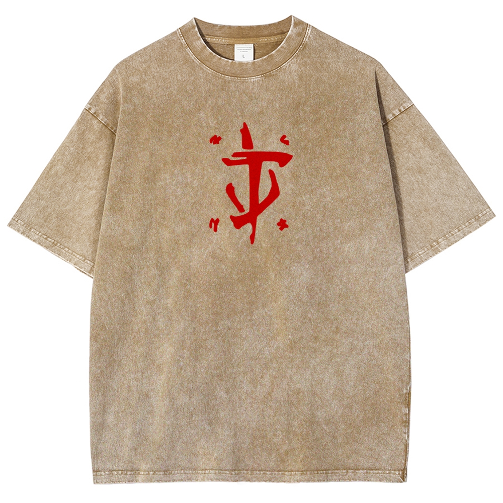 DOOM Unisex Fit Washed T-Shirt 2506023215
