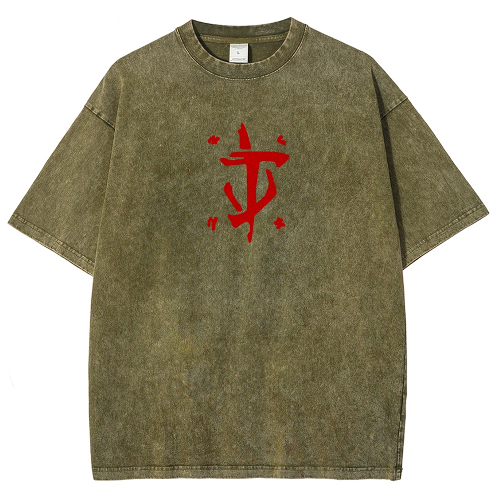 DOOM Unisex Fit Washed T-Shirt 2506023215