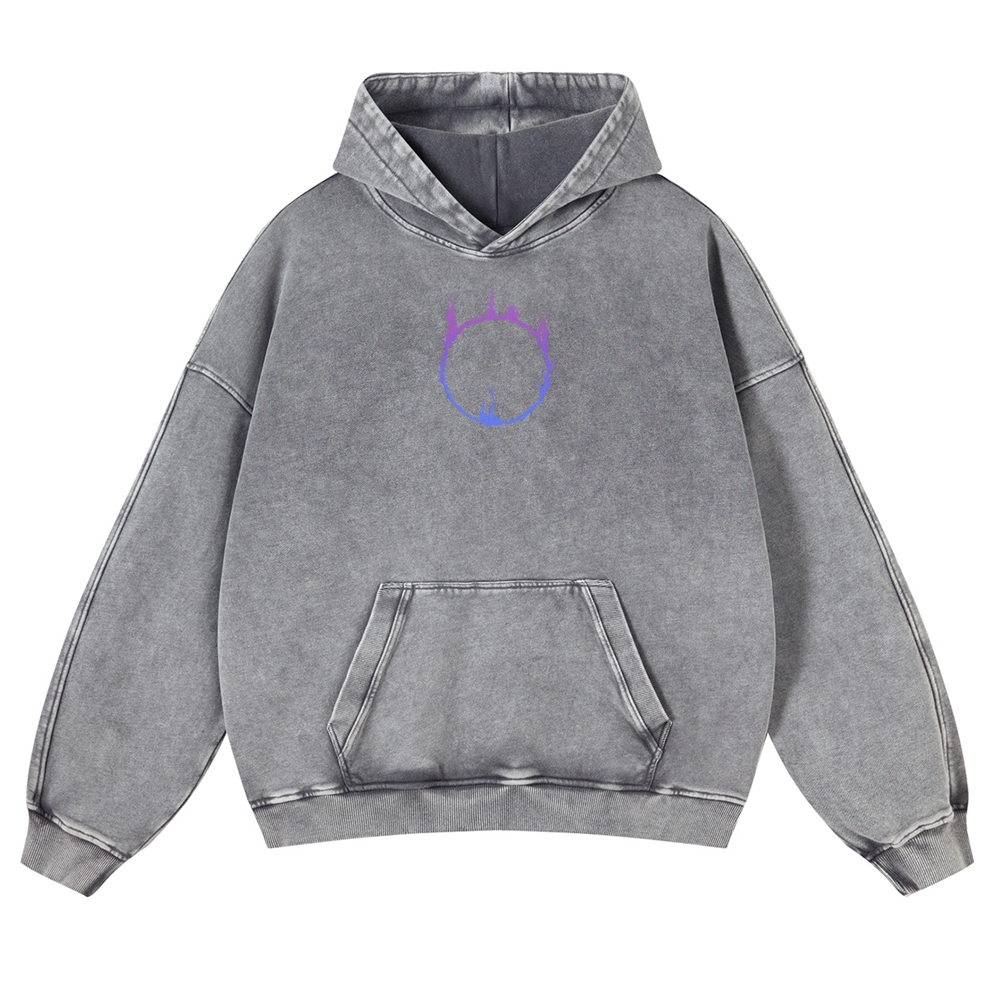 Dark Souls  Casual Washed Hoodies 2506023615