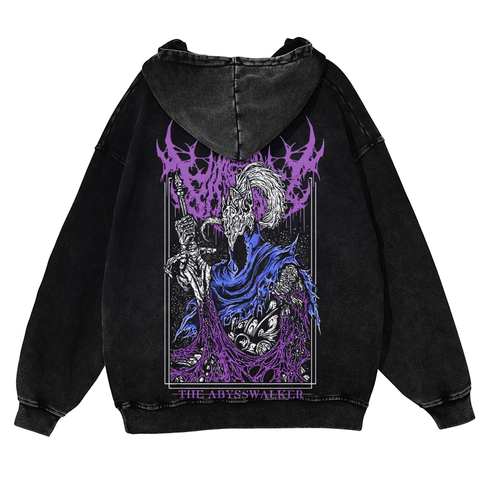 Dark Souls  Casual Washed Hoodies 2506023615