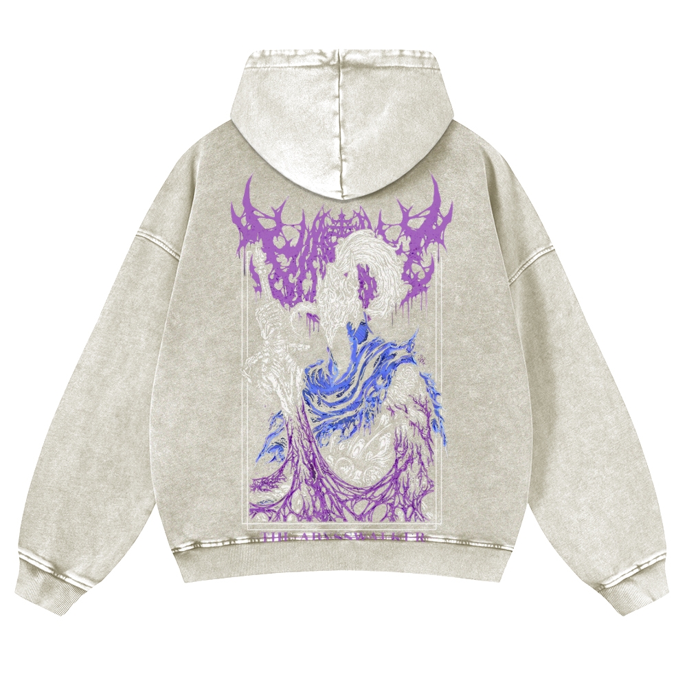 Dark Souls  Casual Washed Hoodies 2506023615