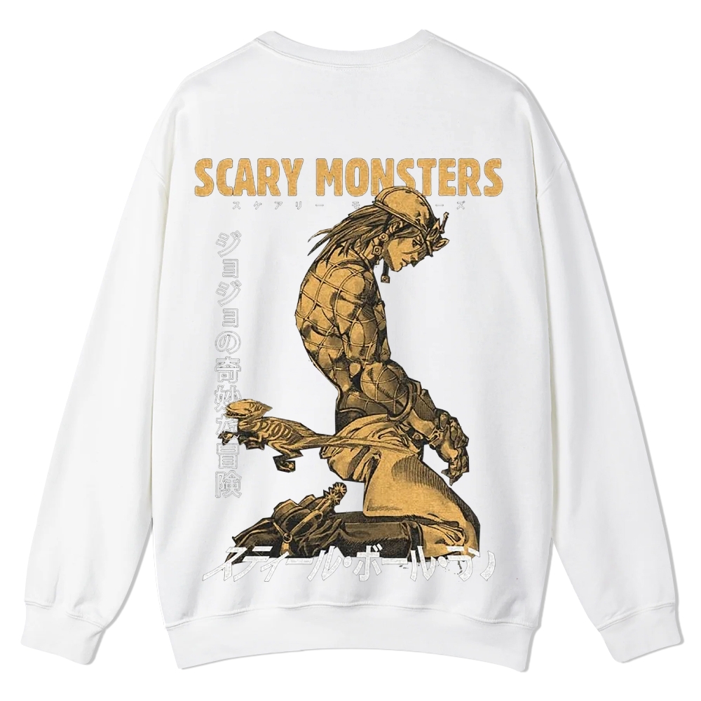 Jojo's Bizarre Adventure Casual Crewneck Sweatshirt 2506023659