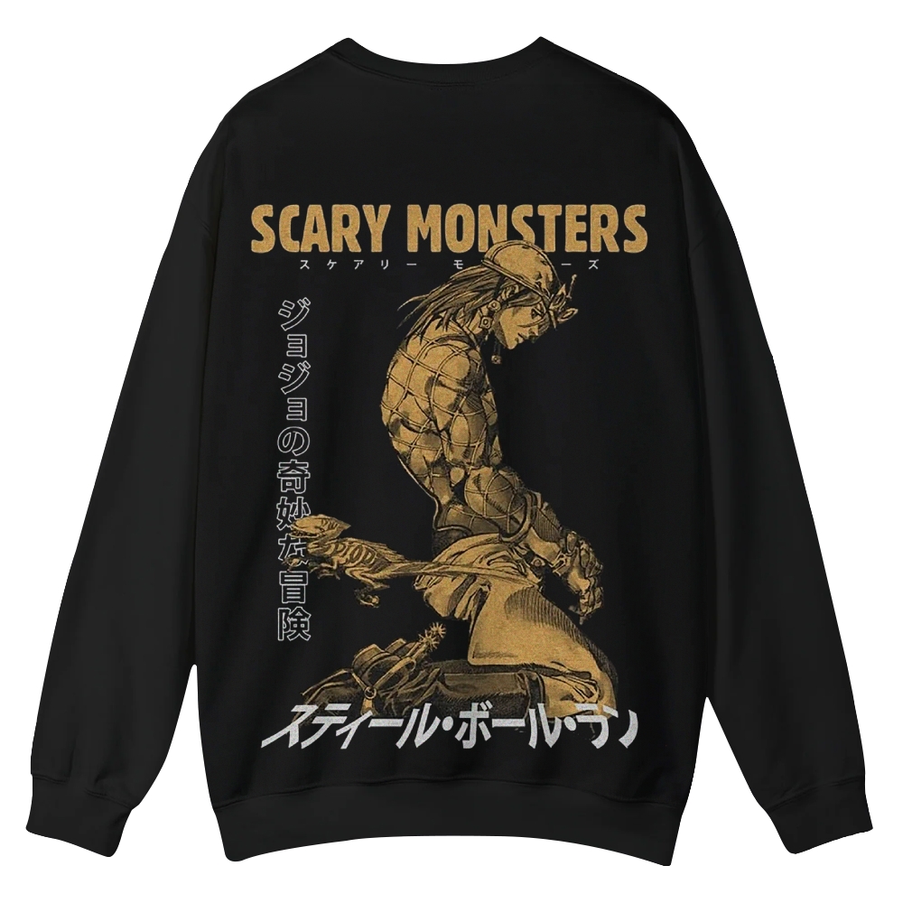 Jojo's Bizarre Adventure Casual Crewneck Sweatshirt 2506023659