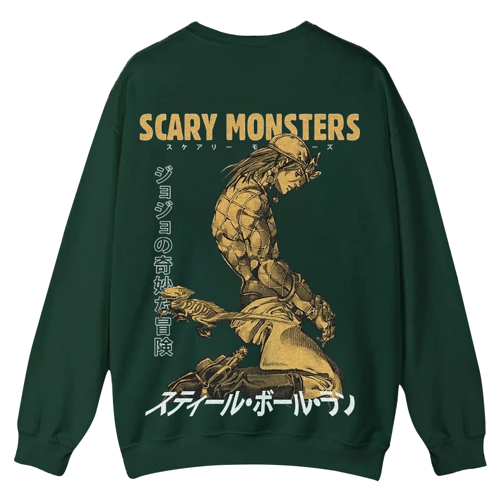 Jojo's Bizarre Adventure Casual Crewneck Sweatshirt 2506023659