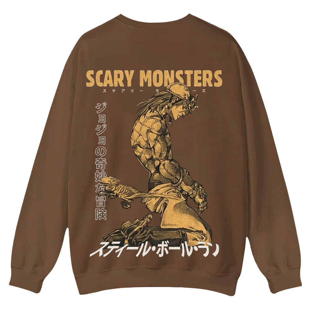 Jojo's Bizarre Adventure Casual Crewneck Sweatshirt 2506023659