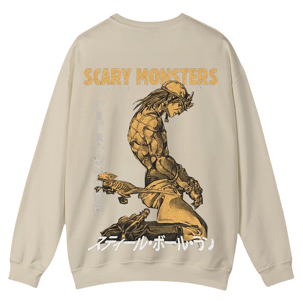 Jojo's Bizarre Adventure Casual Crewneck Sweatshirt 2506023659