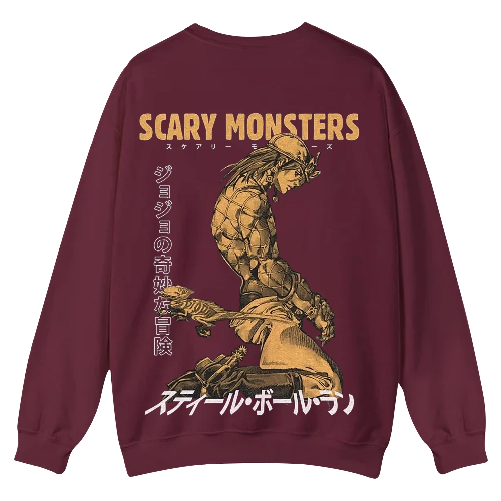 Jojo's Bizarre Adventure Casual Crewneck Sweatshirt 2506023659