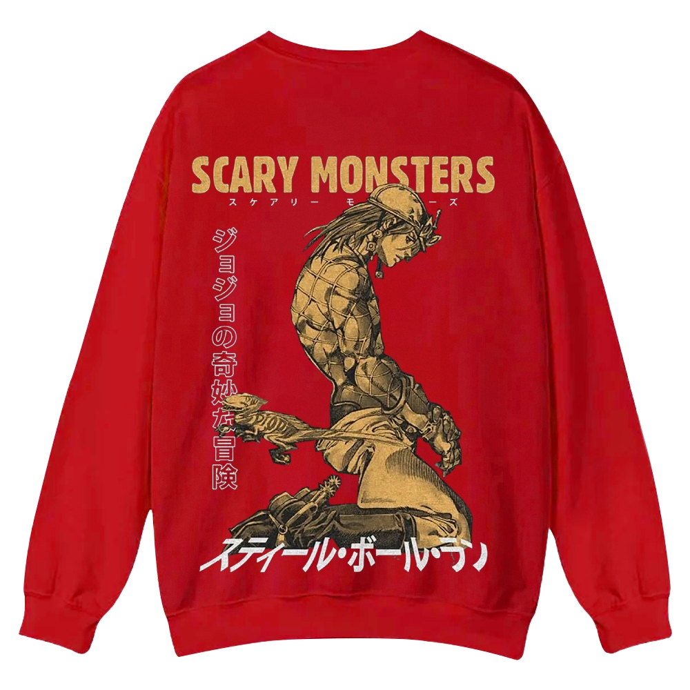 Jojo's Bizarre Adventure Casual Crewneck Sweatshirt 2506023659
