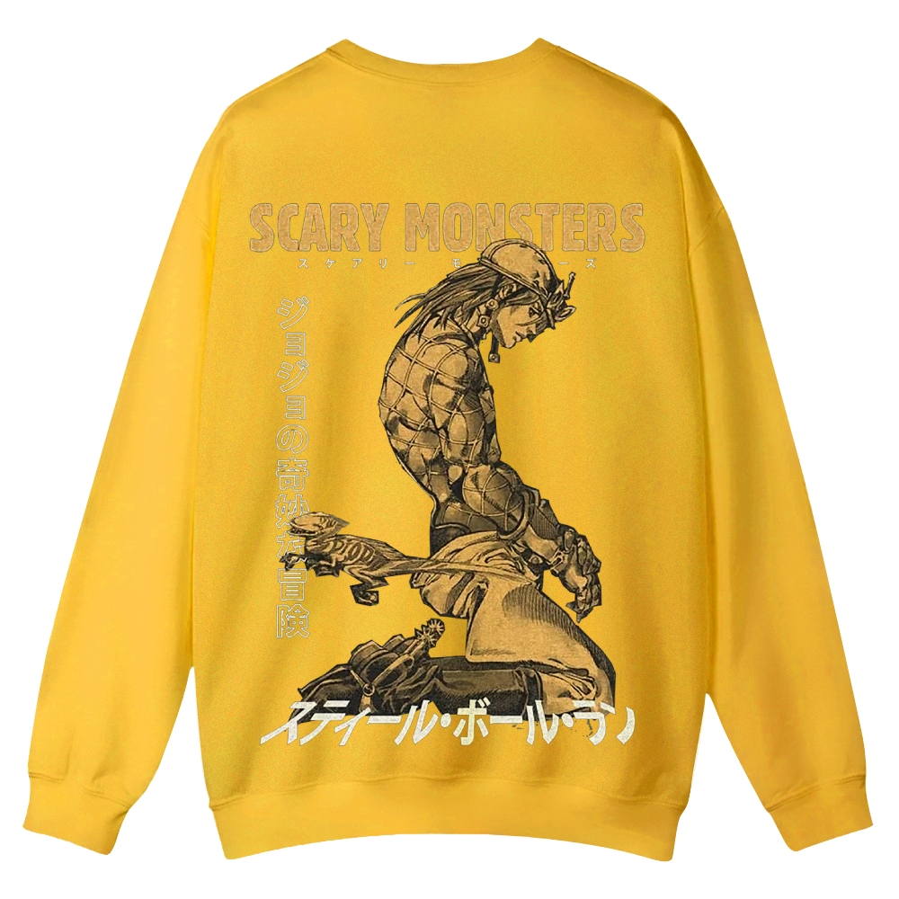 Jojo's Bizarre Adventure Casual Crewneck Sweatshirt 2506023659