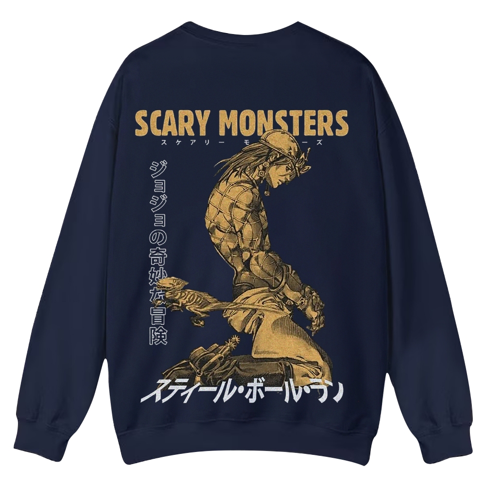 Jojo's Bizarre Adventure Casual Crewneck Sweatshirt 2506023659