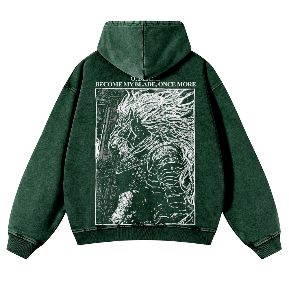 Elden Ring Casual Washed Hoodies 2506023739