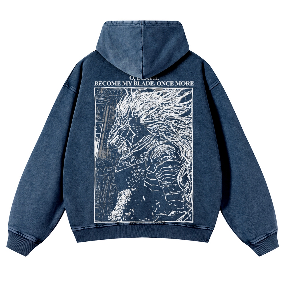 Elden Ring Casual Washed Hoodies 2506023739