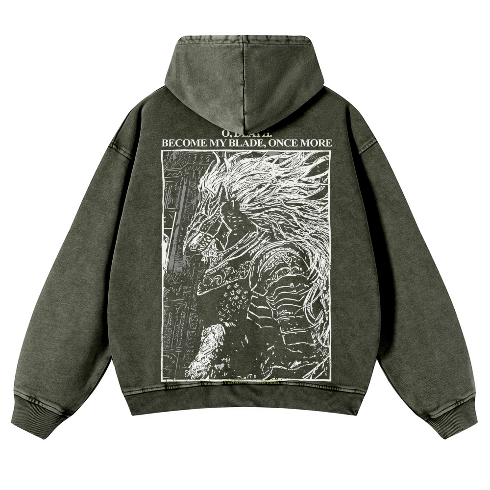 Elden Ring Casual Washed Hoodies 2506023739