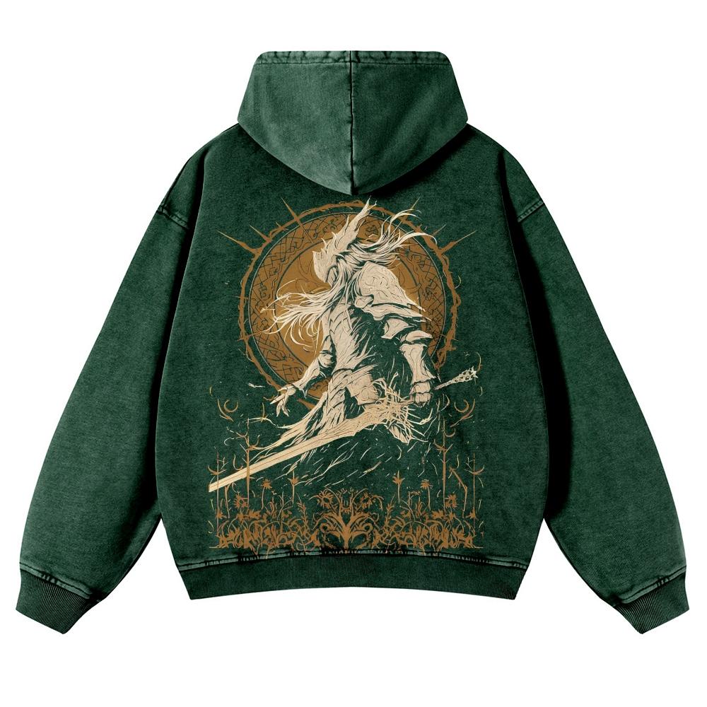 Elden Ring Casual Washed Hoodies 2506023829