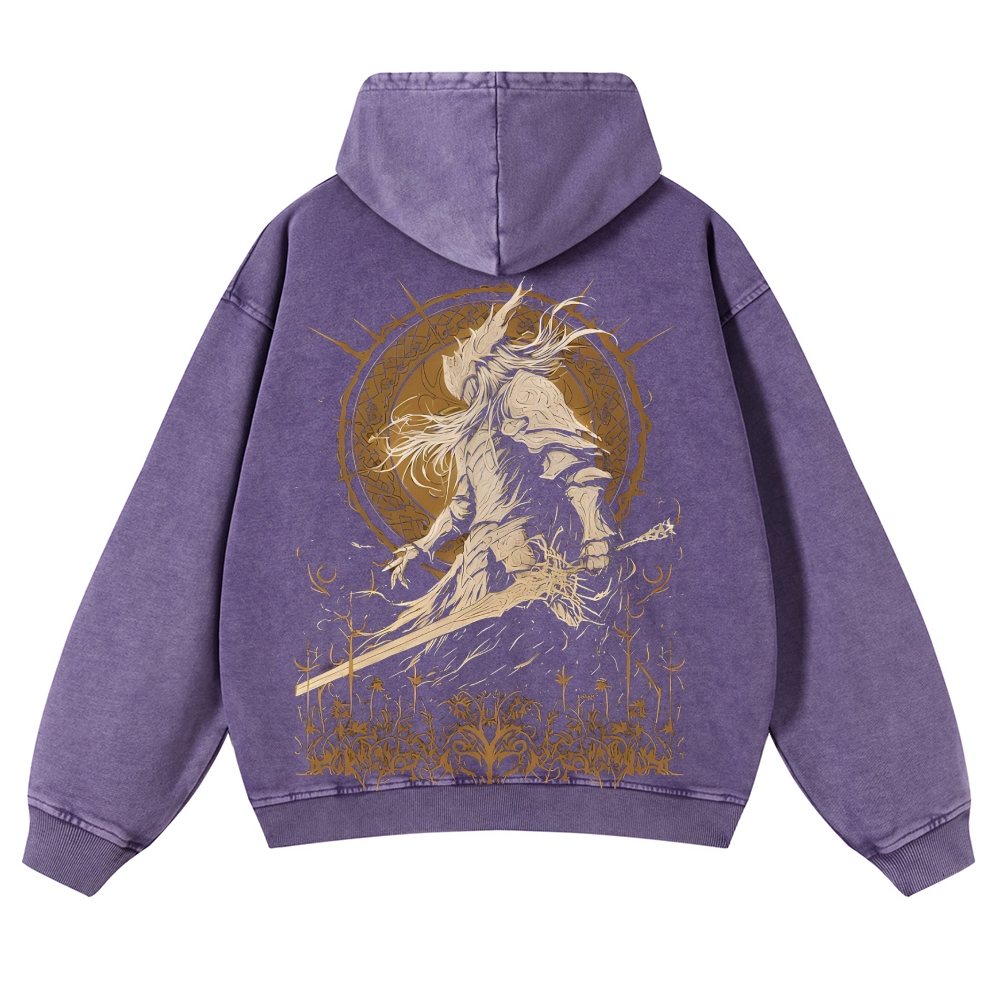 Elden Ring Casual Washed Hoodies 2506023829
