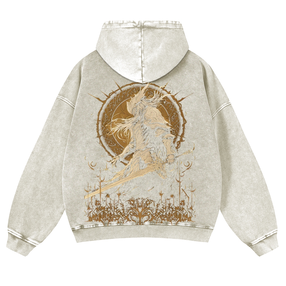 Elden Ring Casual Washed Hoodies 2506023829