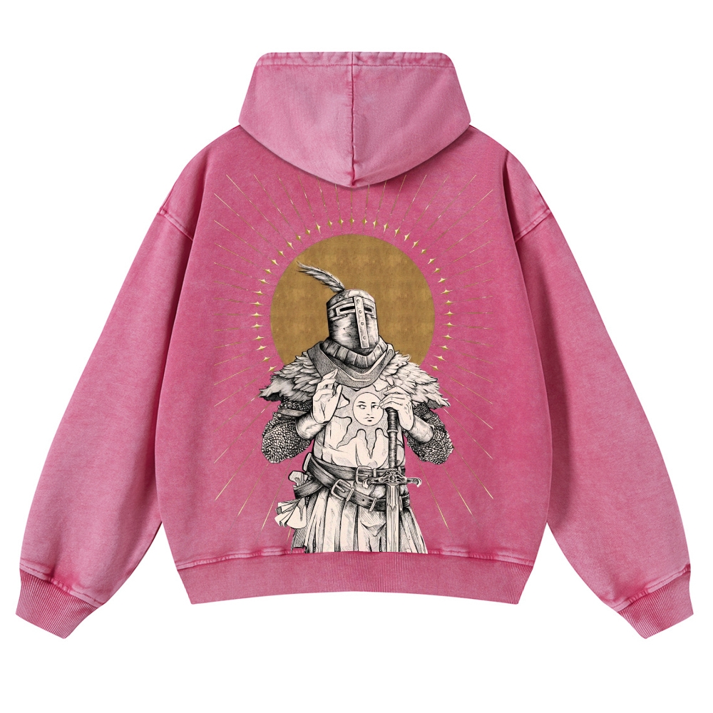 Dark Souls Casual Washed Hoodie 2506023842