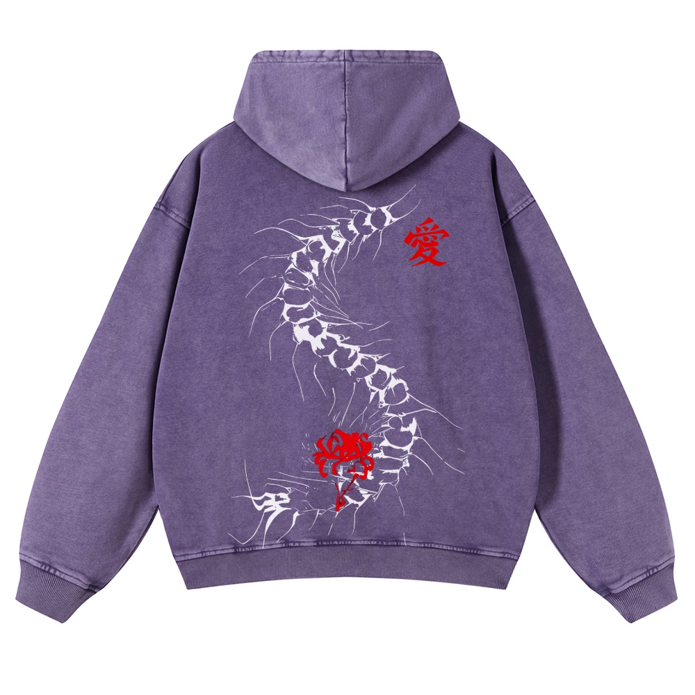 Tokyo Ghoul Casual Washed Hoodies 2506023847