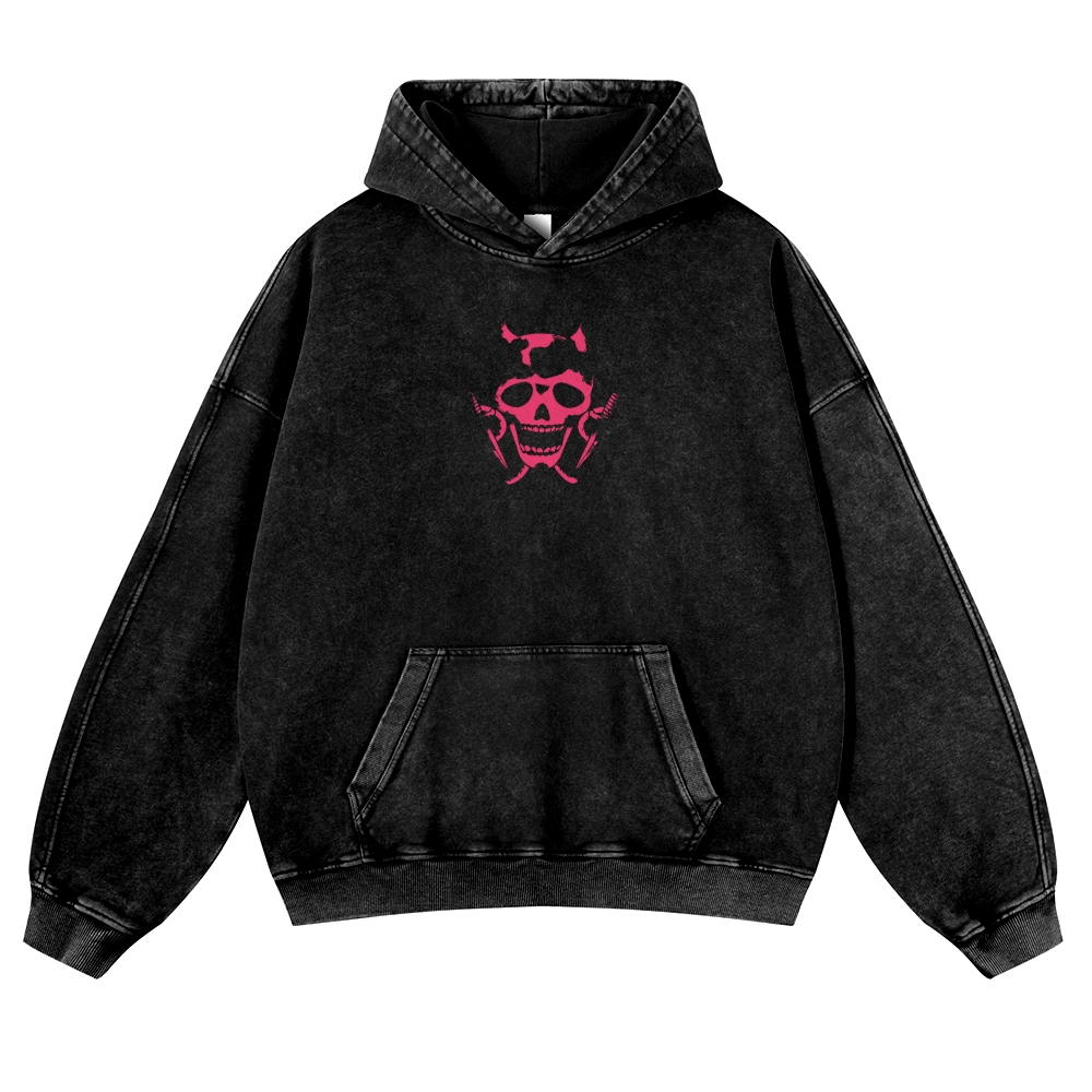 Jojo's Bizarre Adventure Killer Queen Casual Washed Hoodies 2506023871