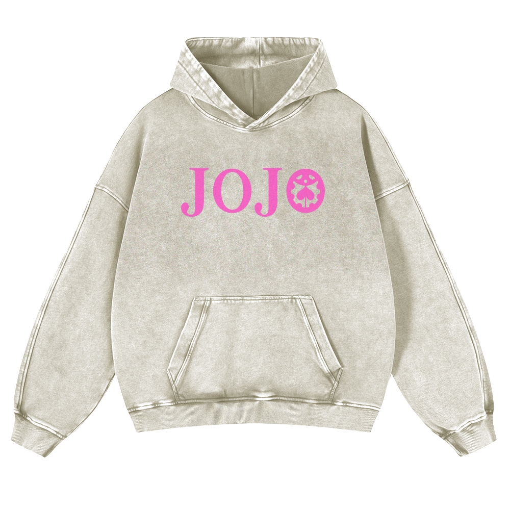  Jojo's Bizarre Adventure Casual Washed Hoodies 2506023895