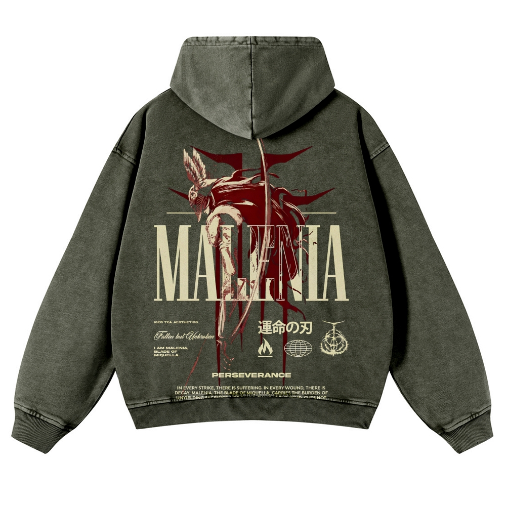 Elden Ring Casual Washed Hoodies 2506023927