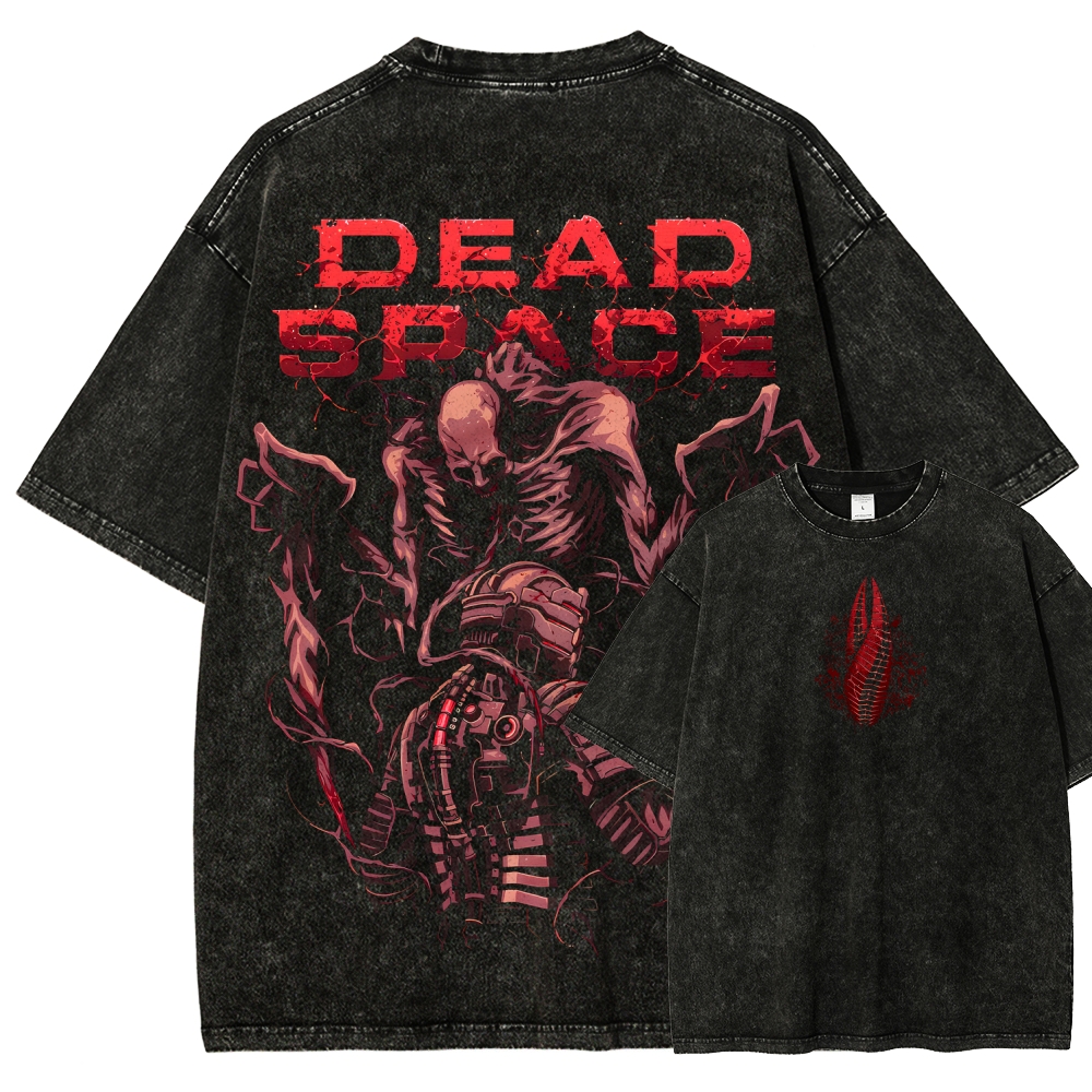 Dead Space Unisex Fit Washed T-Shirt 2507000359