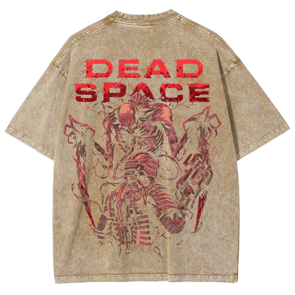 Dead Space Unisex Fit Washed T-Shirt 2507000359