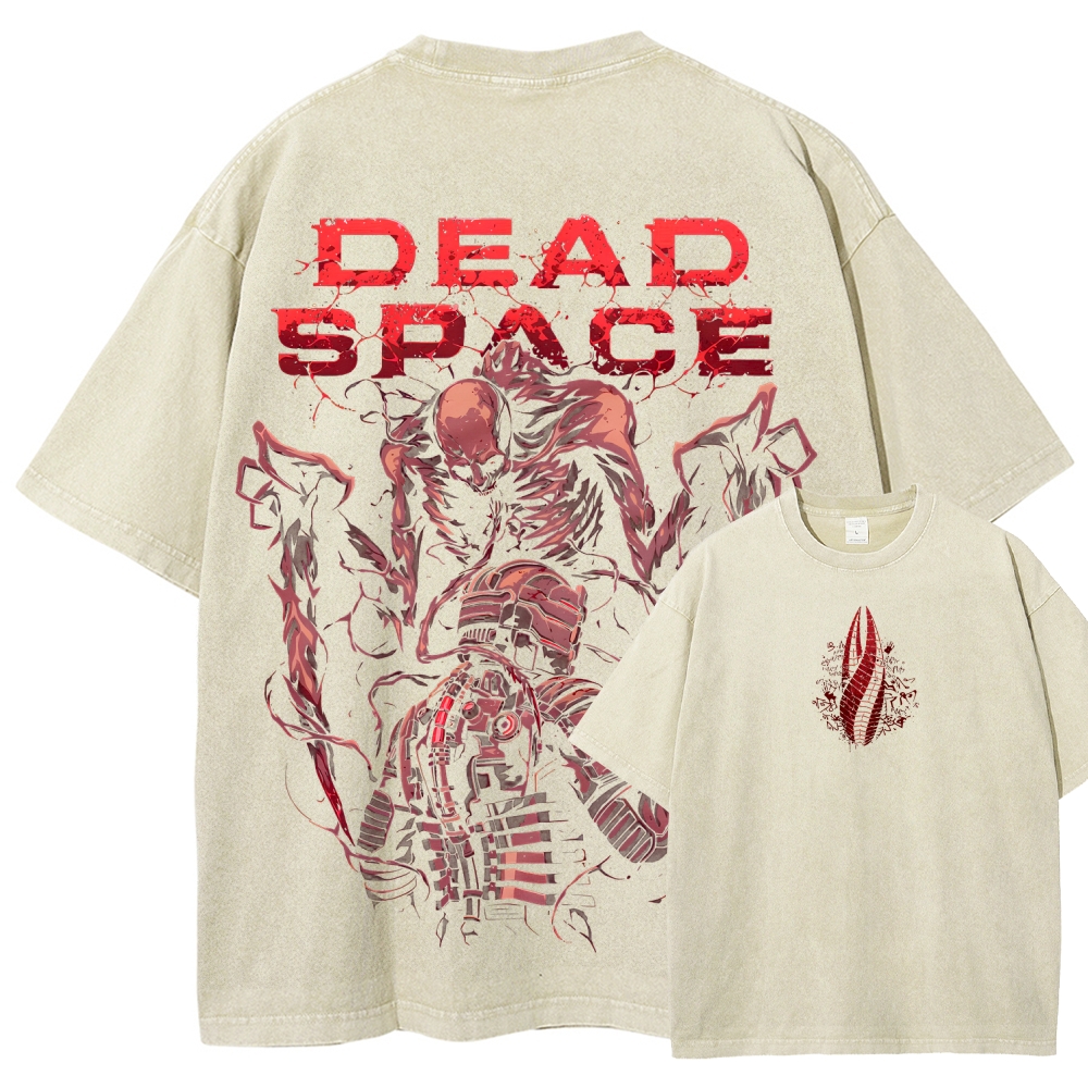 Dead Space Unisex Fit Washed T-Shirt 2507000359