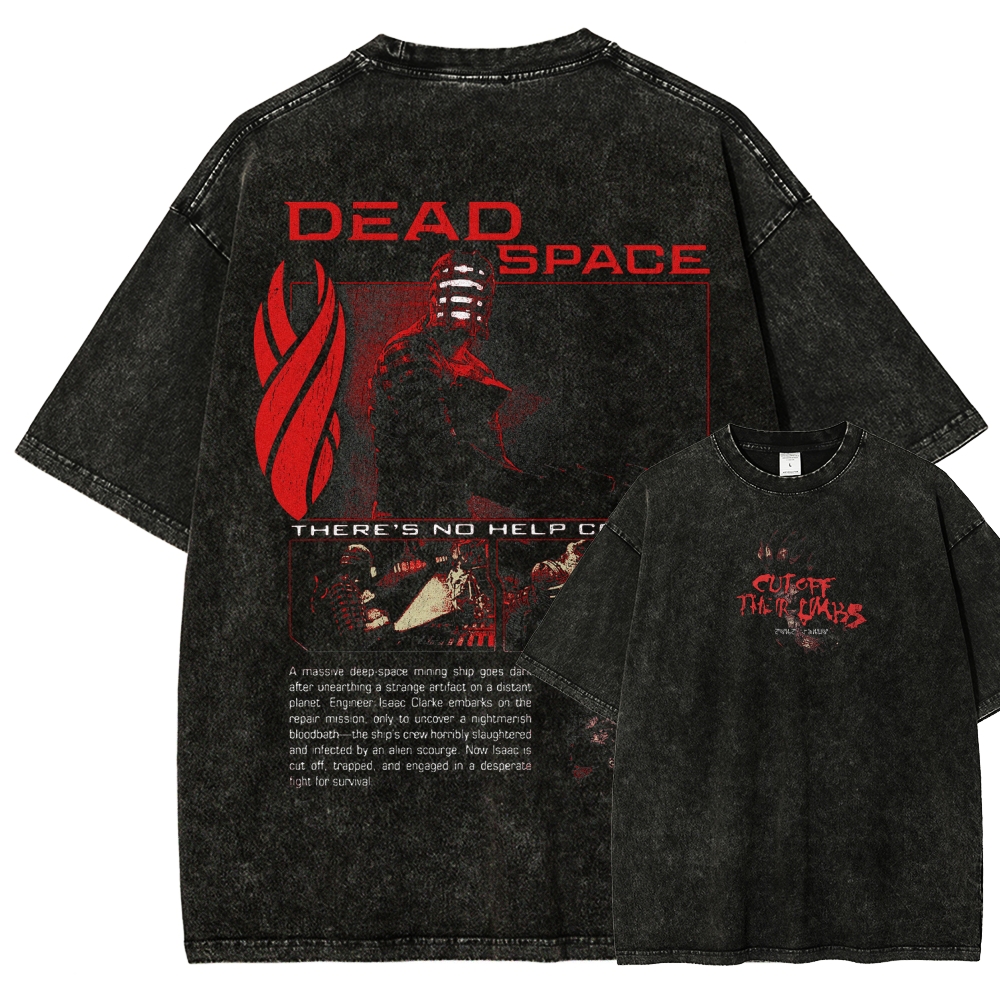Dead Space Unisex Fit Washed T-Shirt 2507001068