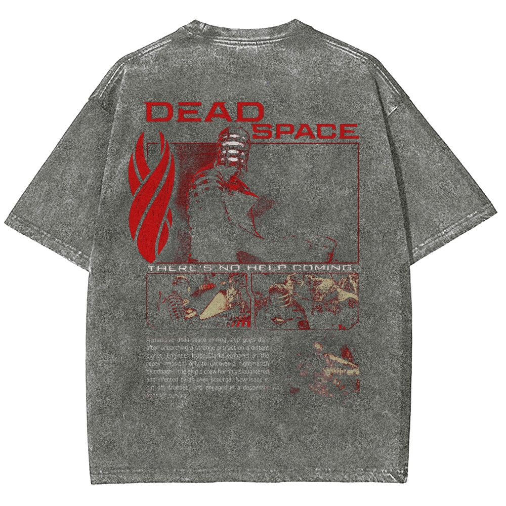 Dead Space Unisex Fit Washed T-Shirt 2507001068