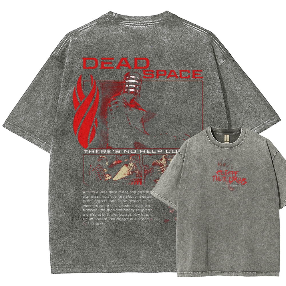 Dead Space Unisex Fit Washed T-Shirt 2507001068