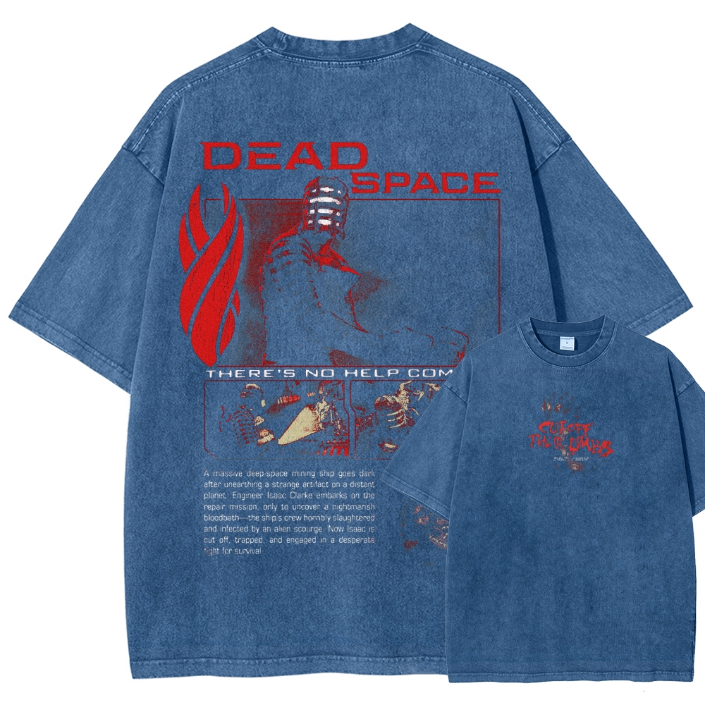 Dead Space Unisex Fit Washed T-Shirt 2507001068