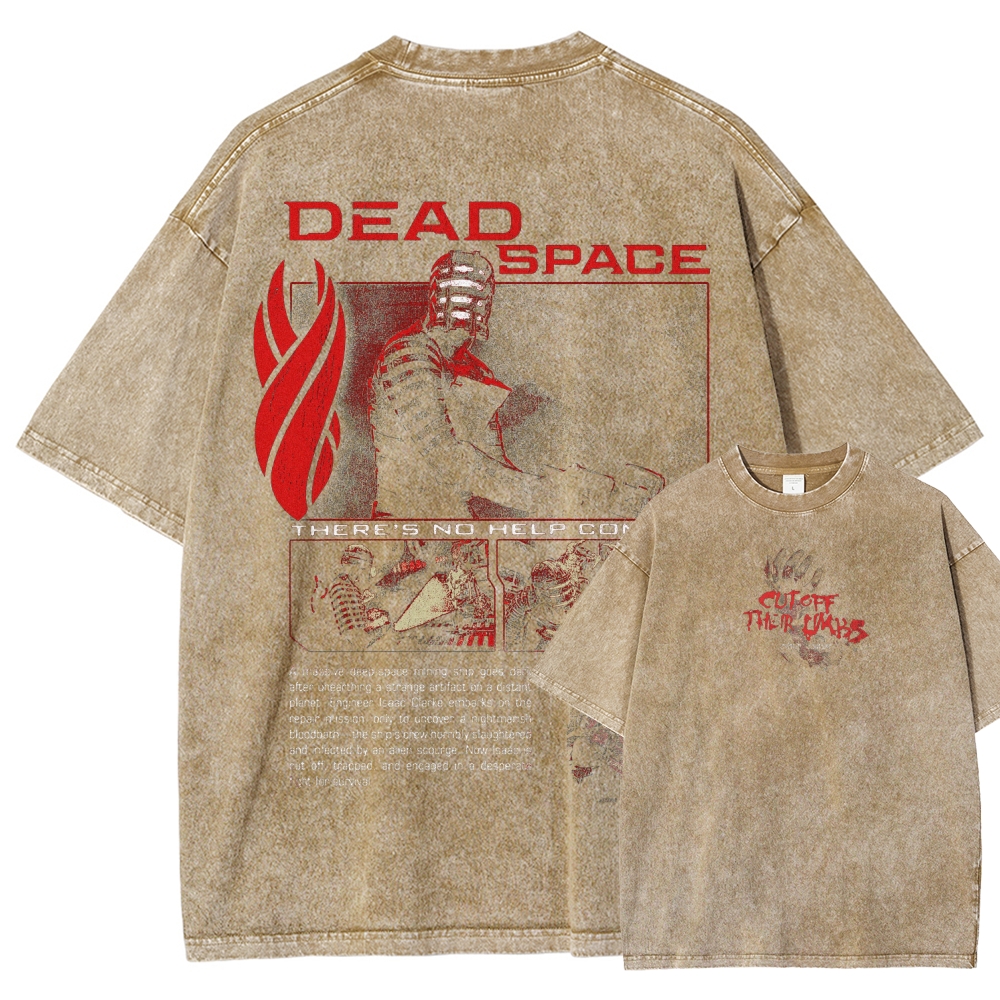 Dead Space Unisex Fit Washed T-Shirt 2507001068