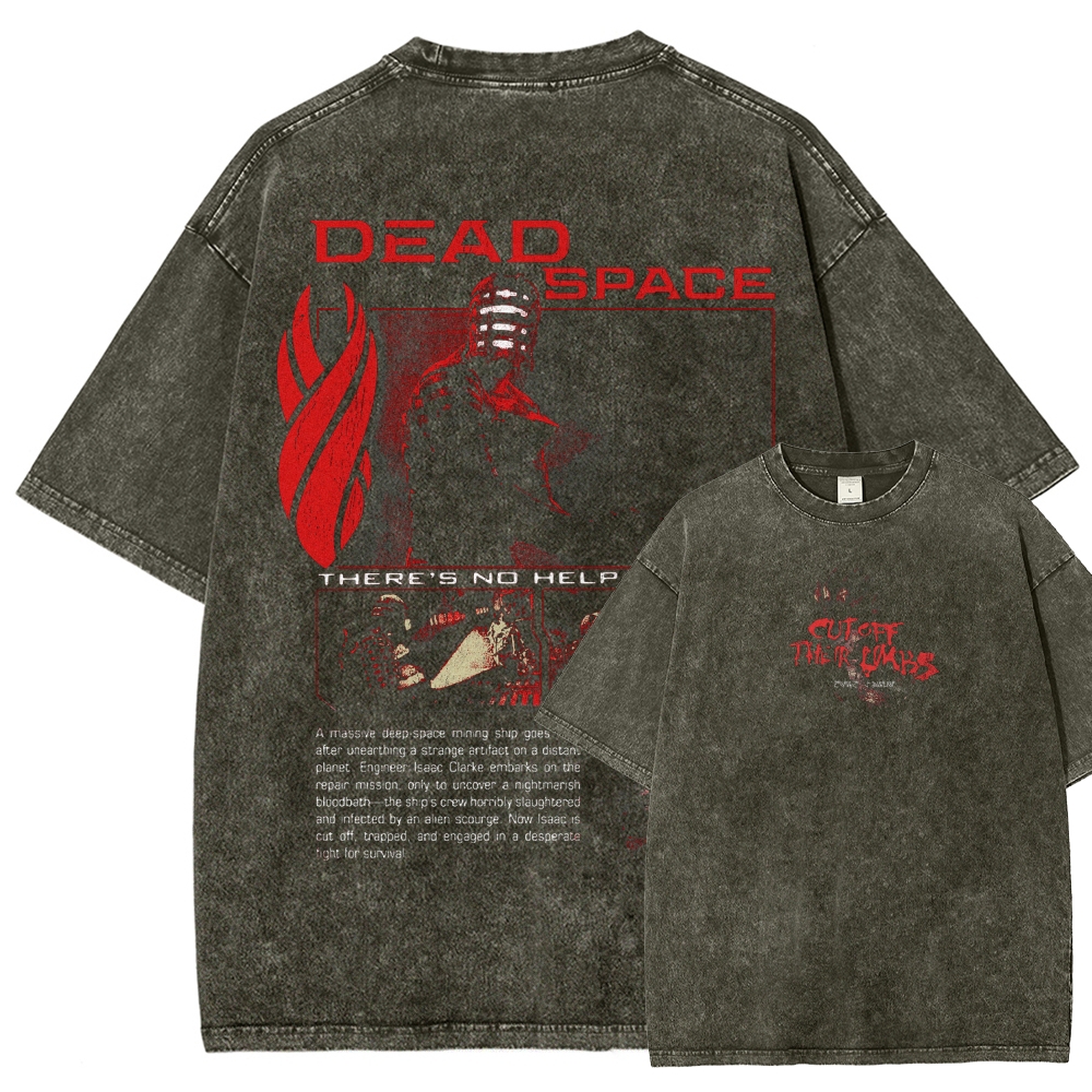 Dead Space Unisex Fit Washed T-Shirt 2507001068