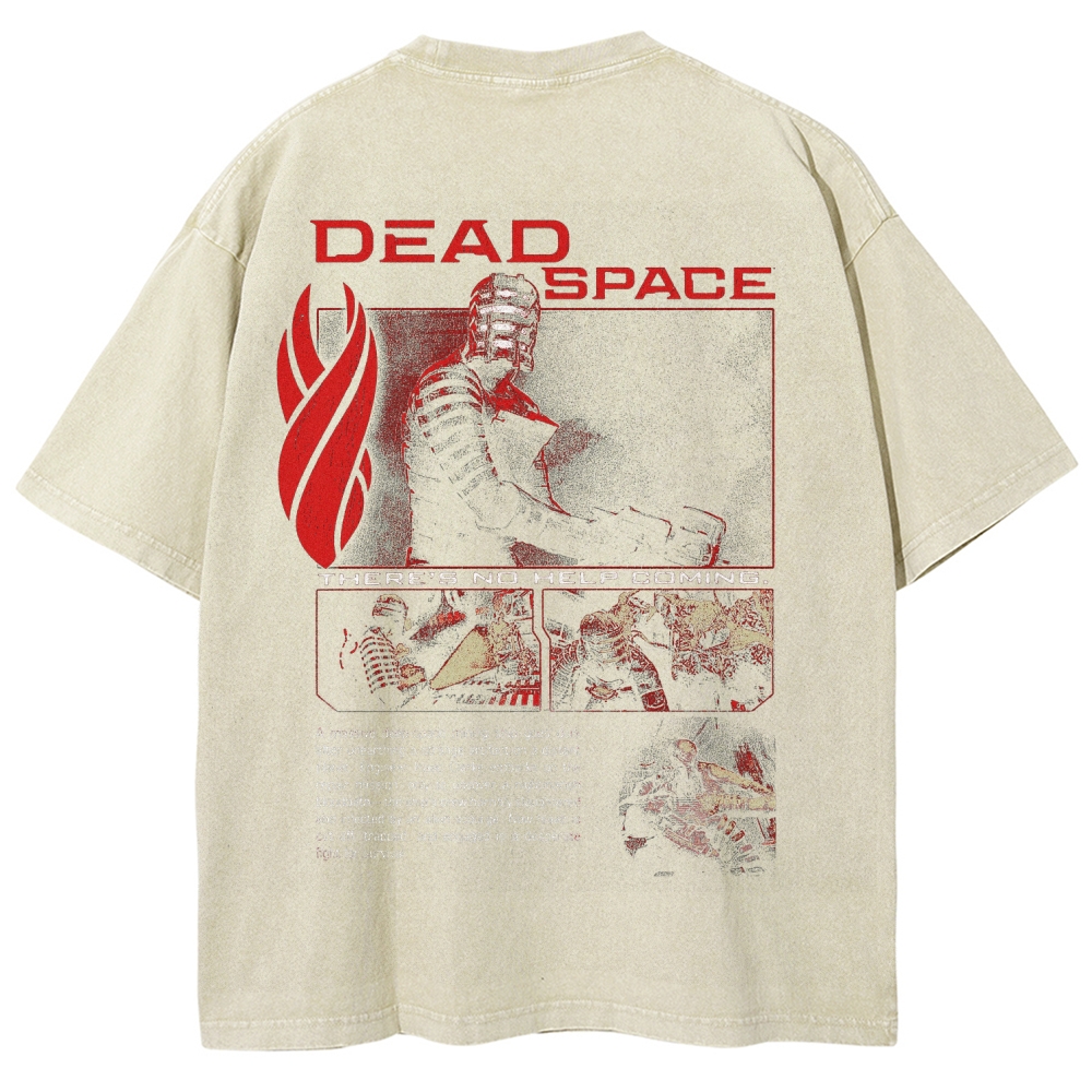 Dead Space Unisex Fit Washed T-Shirt 2507001068
