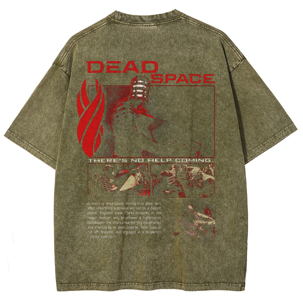 Dead Space Unisex Fit Washed T-Shirt 2507001068