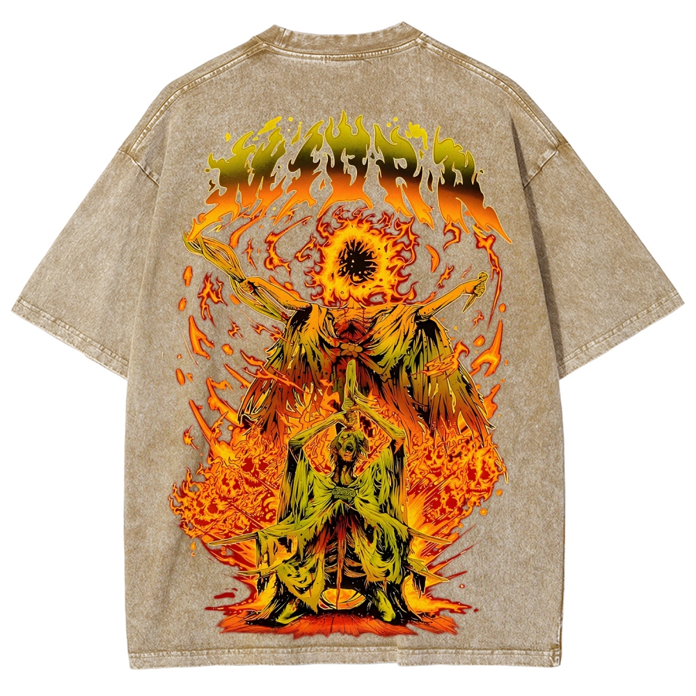 Unisex Fit Washed T-Shirt 2507001126